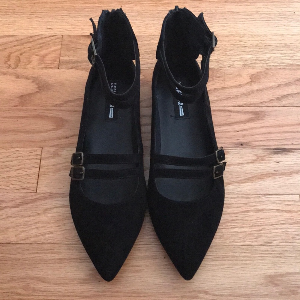 New Without Tags Pointed Toe Ankle Strap Flats - image 2